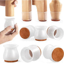 Kit Protetor de Pés de Cadeira e Mesa em Silicone | OFERTA LIMITADA