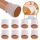 Kit Protetor de Pés de Cadeira e Mesa em Silicone | OFERTA LIMITADA